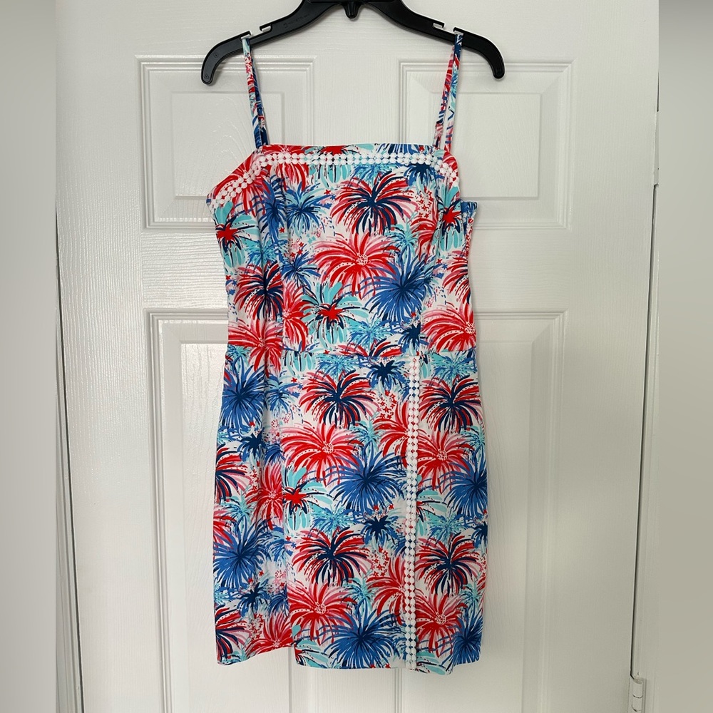 Lilly Pulitzer Fireworks Skort Romper